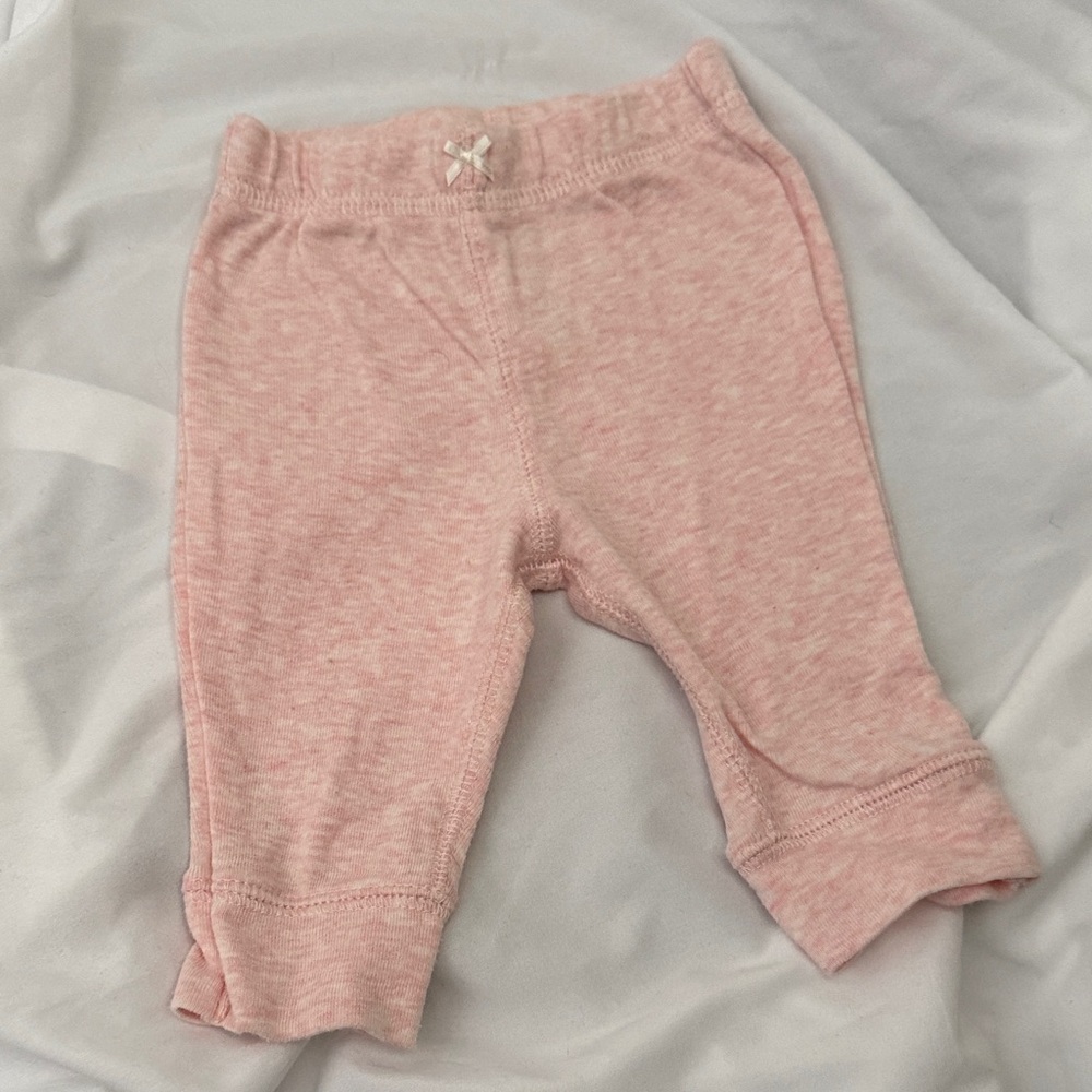 Carter's Soft Pink Kids Leggings